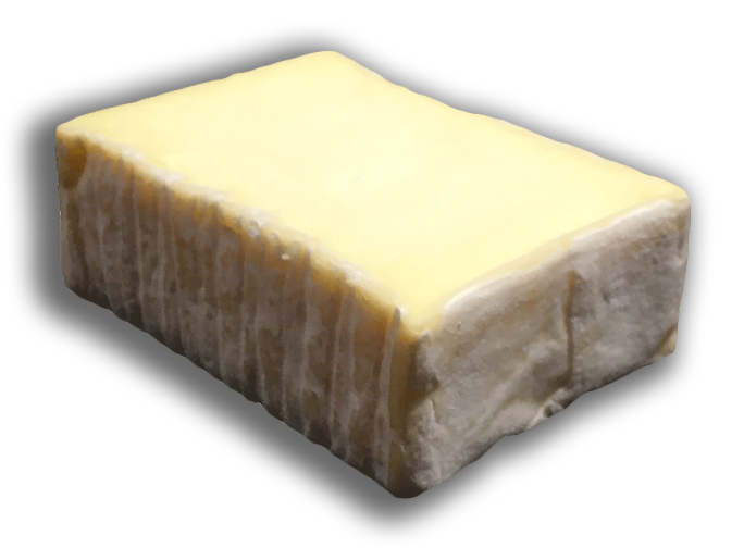 Image of a slice of Brique d'Argental.